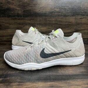 Nike Free Training Grey Quilted Sport Sneakers Women's Size US 9 904658-009
